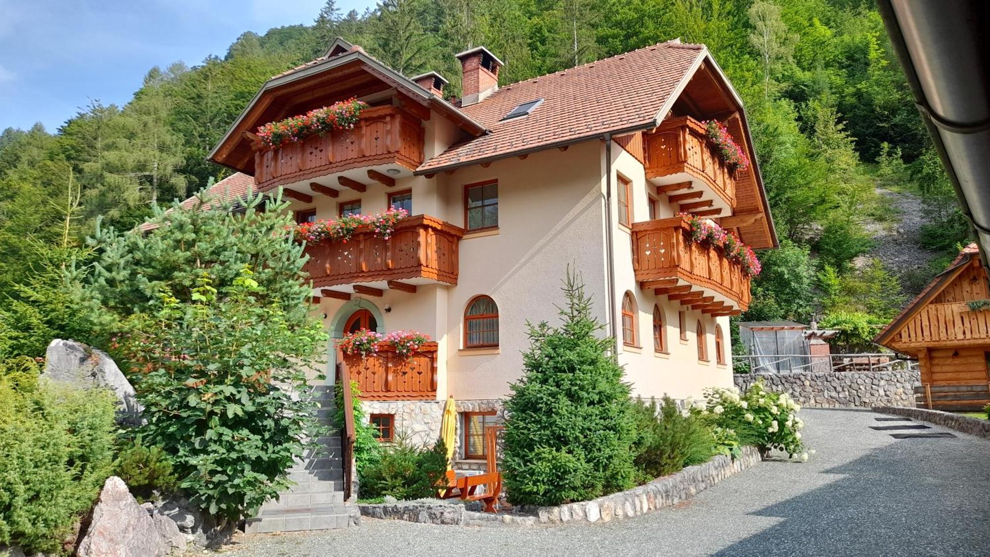 Apartma In Bungalov Jezerci Gozd Martuljek Kültér fotó